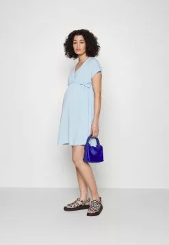 Anna Field MAMA Freizeitkleid - Light Blue -Anna Field Geschäft e73a6dbc3522467ab5787def8cca19d2