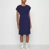 Anna Field MAMA FIT AND FLARE FLOWY DROPPED SHOULDER - Jerseykleid - Dark Blue -Anna Field Geschäft f786ec8315e846a9b8ad6686bdcfaa74