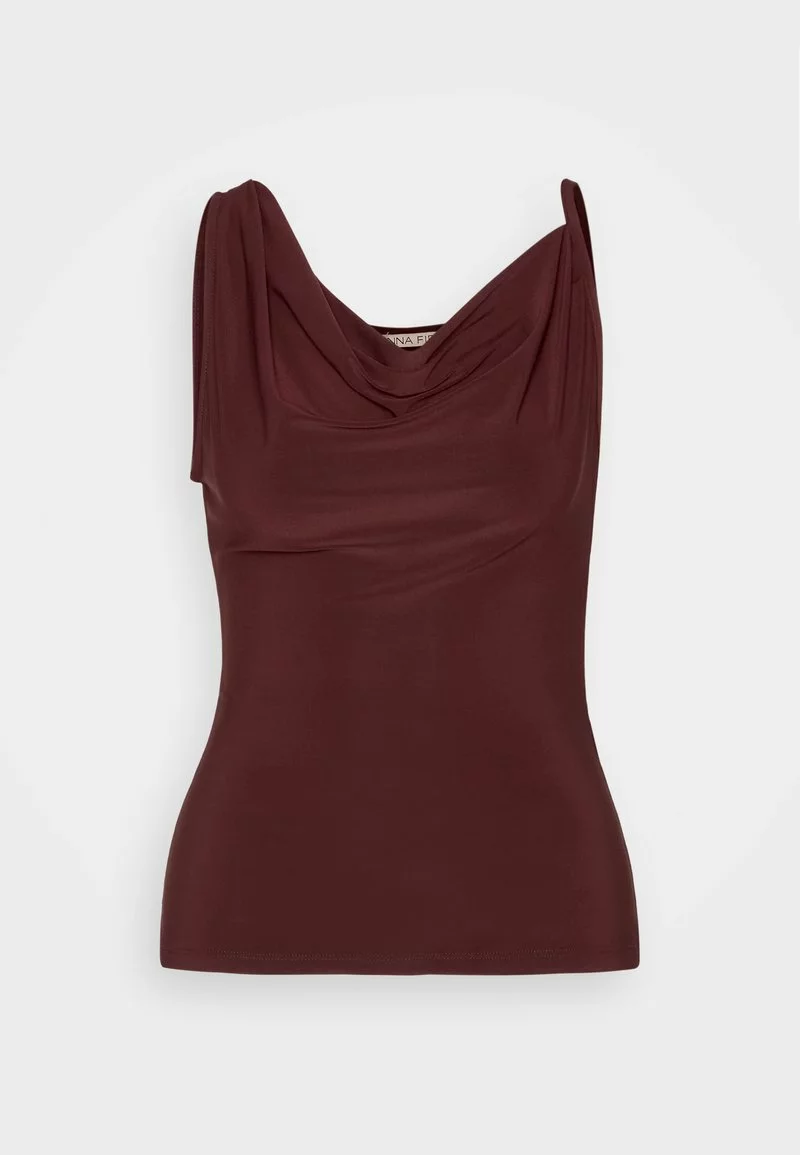 Anna Field Top - Dark Red 7 Anna Field Top - Dark Red – Bild 5