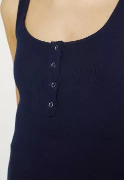 Anna Field MAMA WITH PRESS BUTTONS - Top - Dark Blue -Anna Field Geschäft fdce13ab39ee41aba7ea139a39ad26cf